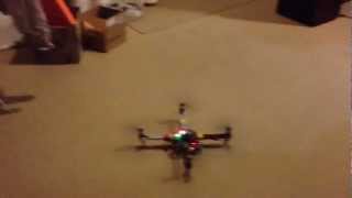 quadcopter stable mode PID test