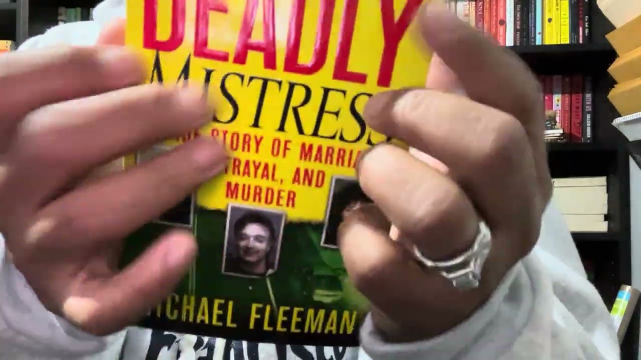 ASMR True crime Book 📚 tapping (no talking) 