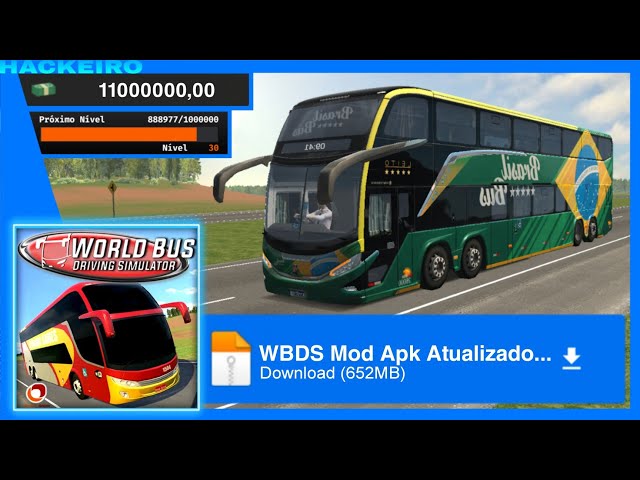 WORLD BUS DRIVING SIMULATOR APK MOD DINHEIRO INFINITO VERSÃO 1,353  ATUALIZADO 2023 
