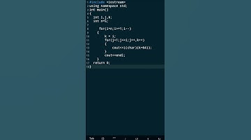 Alphabet pattern 20 #subscribe #programming #foryou #program #program #clanguage #clanguage #shorts