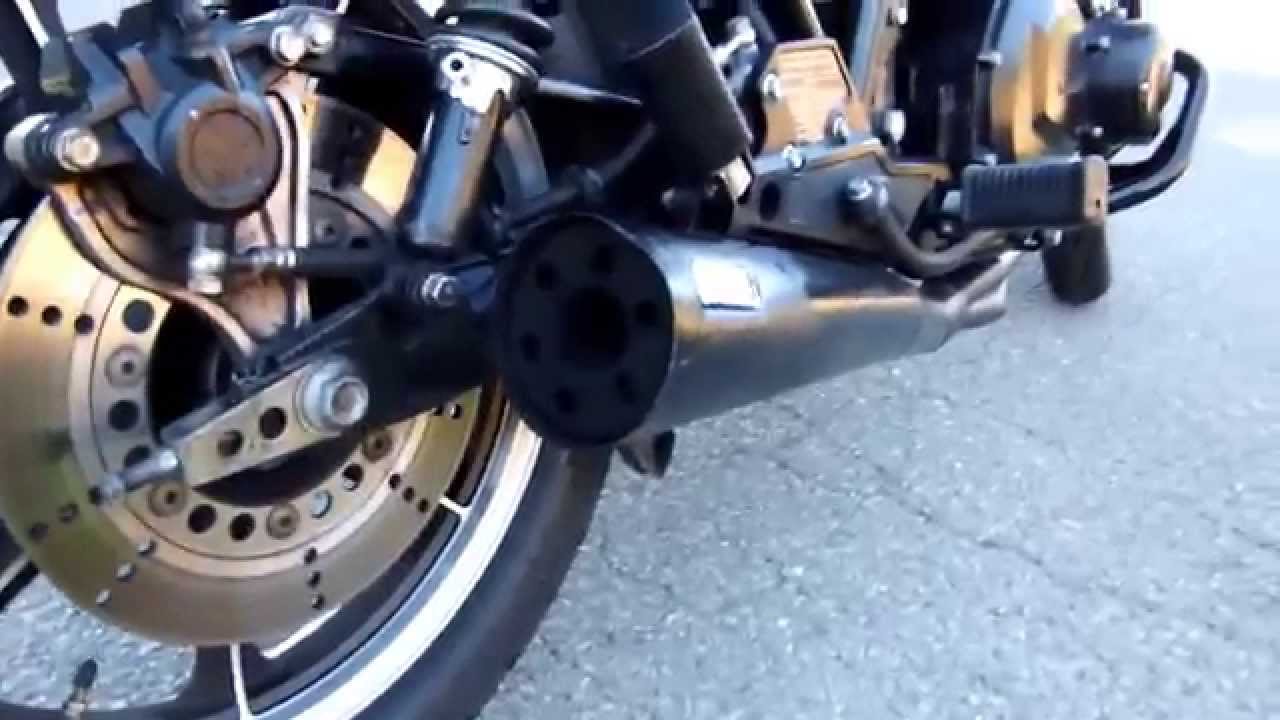 1981 Kawasaki GPz 1100 Walk around and start - YouTube