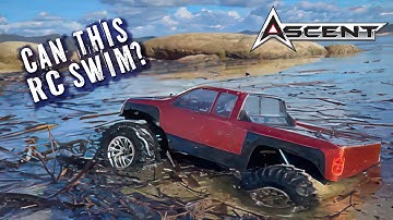 Can this RC Swim?  Awesome RedCat Ascent Rock Crawling & Water Bashing