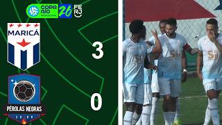 COPA RIO PROFISSIONAL - 2ª FASE - JOGO DE VOLTA - MARICÁ 3X0 PÉROLAS NEGRAS