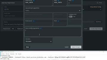 Dual Mining Ethereum (ETH) and TONCOIN (TON)