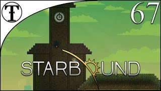 Flying Steampunk Western Ghost Town: Big Bank Clocktower ::Starbound Episode 67