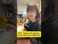 Ketika Istri jepang makan Bala bala (Bakwan)#shorts #youtubeshorts