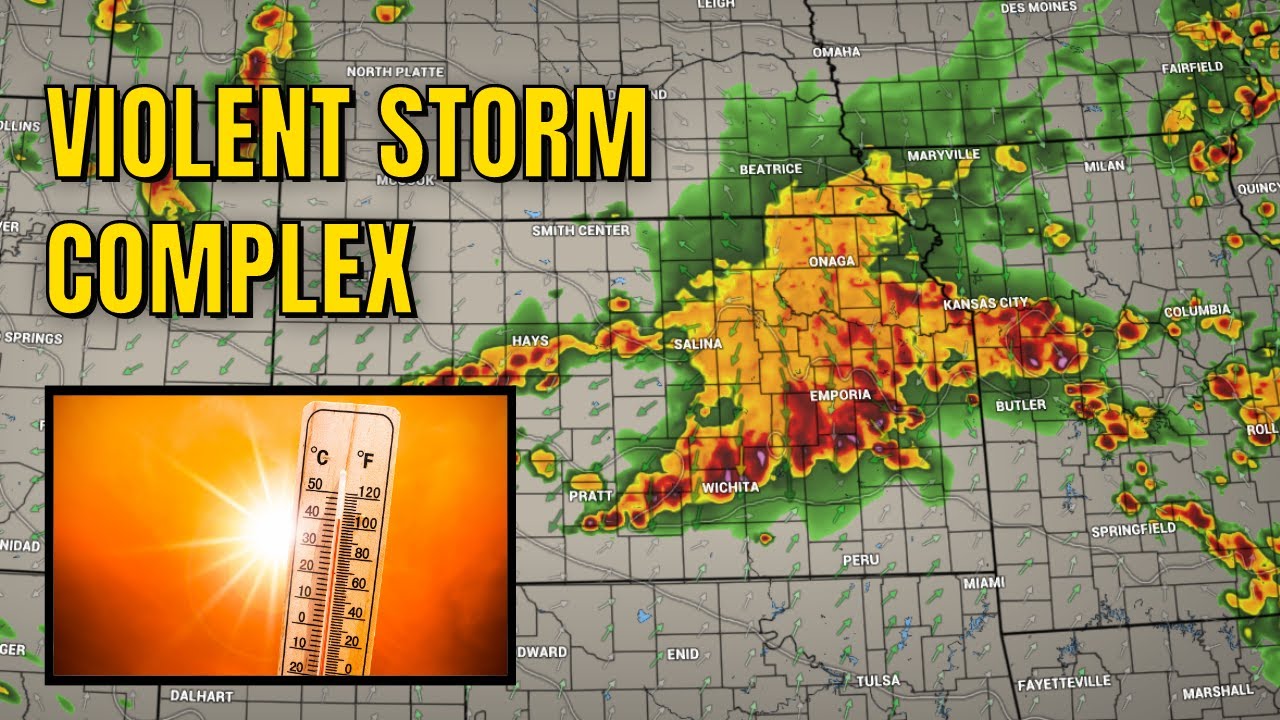 DESTRUCTIVE STORM COMPLEX forecast to impact the central Plains ...