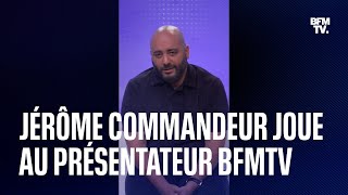 Jérôme Commandeur joue différents présentateurs TV pour présenter son film