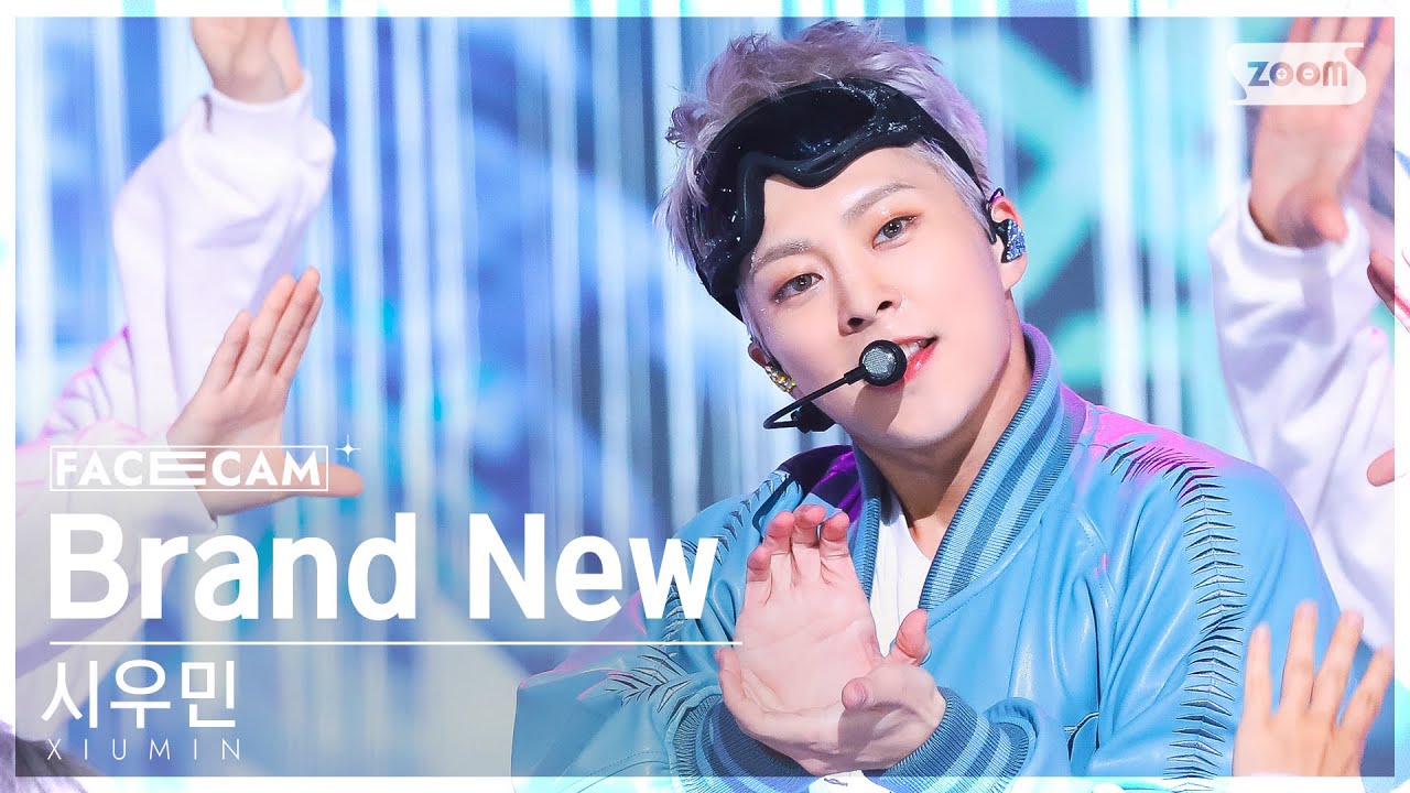 [페이스캠4K] 시우민 'Brand New' (XIUMIN FaceCam) @SBS Inkigayo 221002