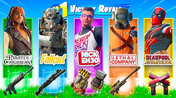 The *RANDOM COLLAB BOSS*  Challenge in Fortnite!