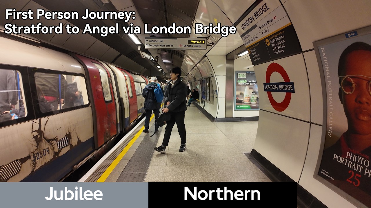 First Person Journey: Stratford to Angel via London Bridge