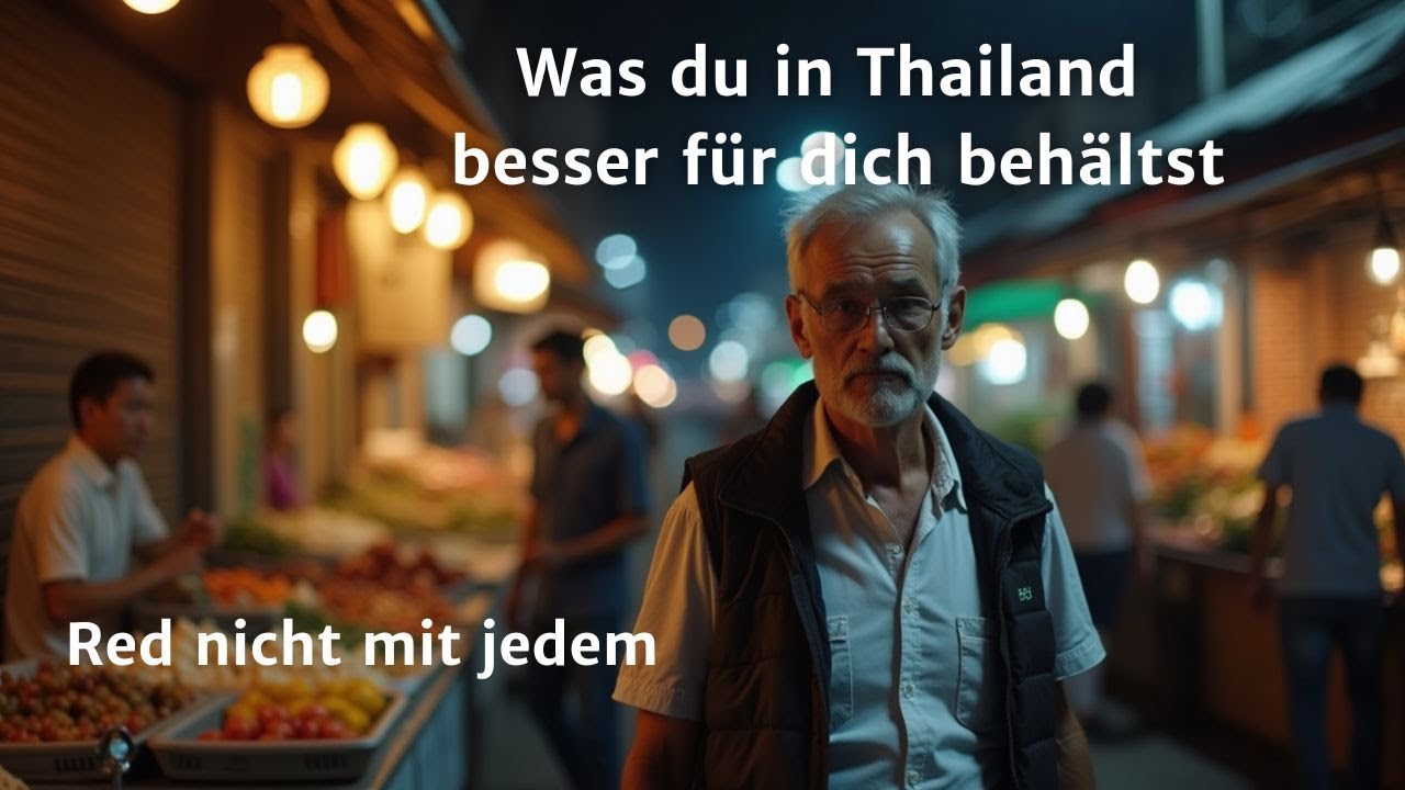 Als Mann in Thailand Was du niemals erzählen solltest!
