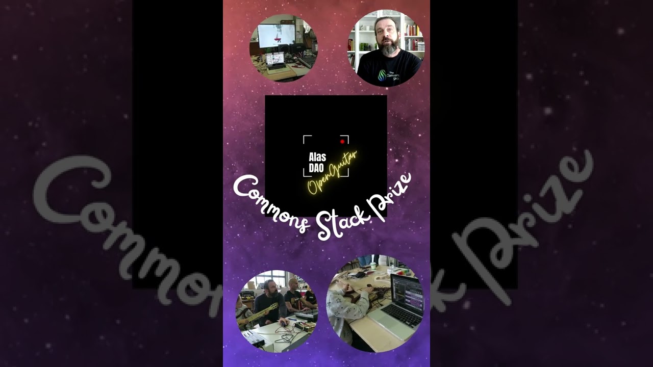 Alas DAO! A Cyber Physical Commons for OpenGuitar.