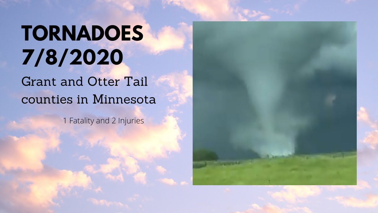 Destructive tornado in Minnesota 7/8/2020 YouTube