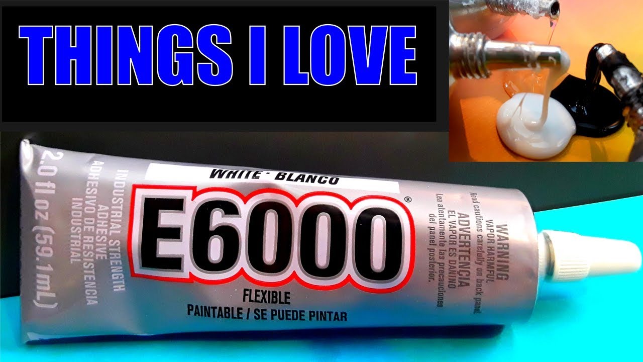 What is E6000 industrial adhesive glue used for? - pros, cons