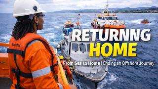 The Journey Back Home After Weeks Offshore