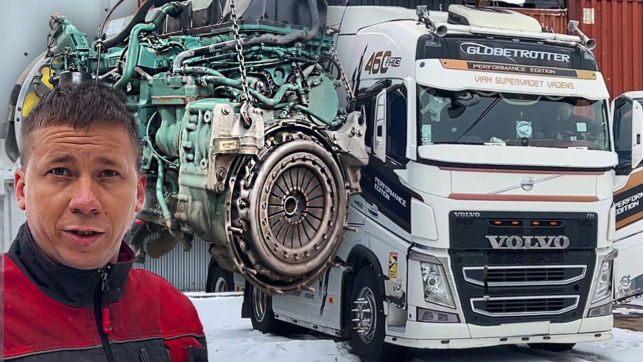VOLVO FH -  1.4 МЛН. КМ. ДОРОГОЙ РЕМОНТ ПОСЛЕ 100 ТЫС.КМ. В ЧЕМ ПРИЧИНА? ОШИБКА? СУБТИТРЫ!