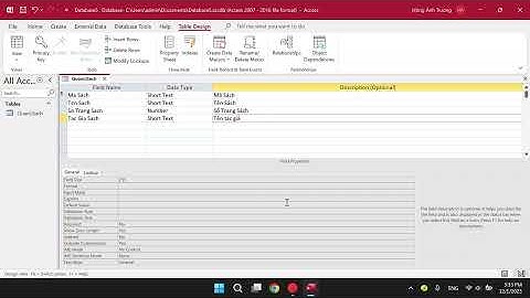SGK Tin 11 Cánh Diều - Chủ đề F: Bài 2: Bảng và khóa chính trong CSDL quan hệ - Trương Hồng Ánh 11a4