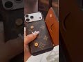 LV Tri-Fold Card Holder Phone Case 💰2x.99  #louisvuitton #phonecase #fyp #luxurylifestyle