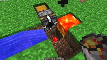 Minecraft tutorials: [Redpower 2] Clockless Automatic Cobblestone Generator
