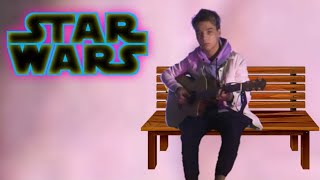 Star Wars (Theme song) - AkStar | Fingerstyle guitar cover by AkStar