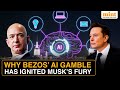 ‘Copycat!’: Elon Musk Publicly SLAMS Jeff Bezos Over $6 Billion AI Startup 'Project Prometheus'