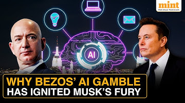 ‘Copycat!’: Elon Musk Publicly SLAMS Jeff Bezos Over $6 Billion AI Startup 