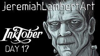 Frankenstein's Monster - Inktober 2015 Day 17