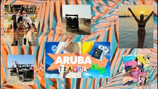 Aruba Travel Vlog, Part 1 || UTV Island Tour || Tropical Girls Trip