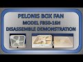 Disassemble Demonstration Pelonis Box Fan Model FB50-16H