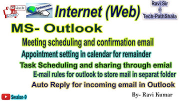 schedule email in outlook, meeting request in outlook, automatic reply email in outlook