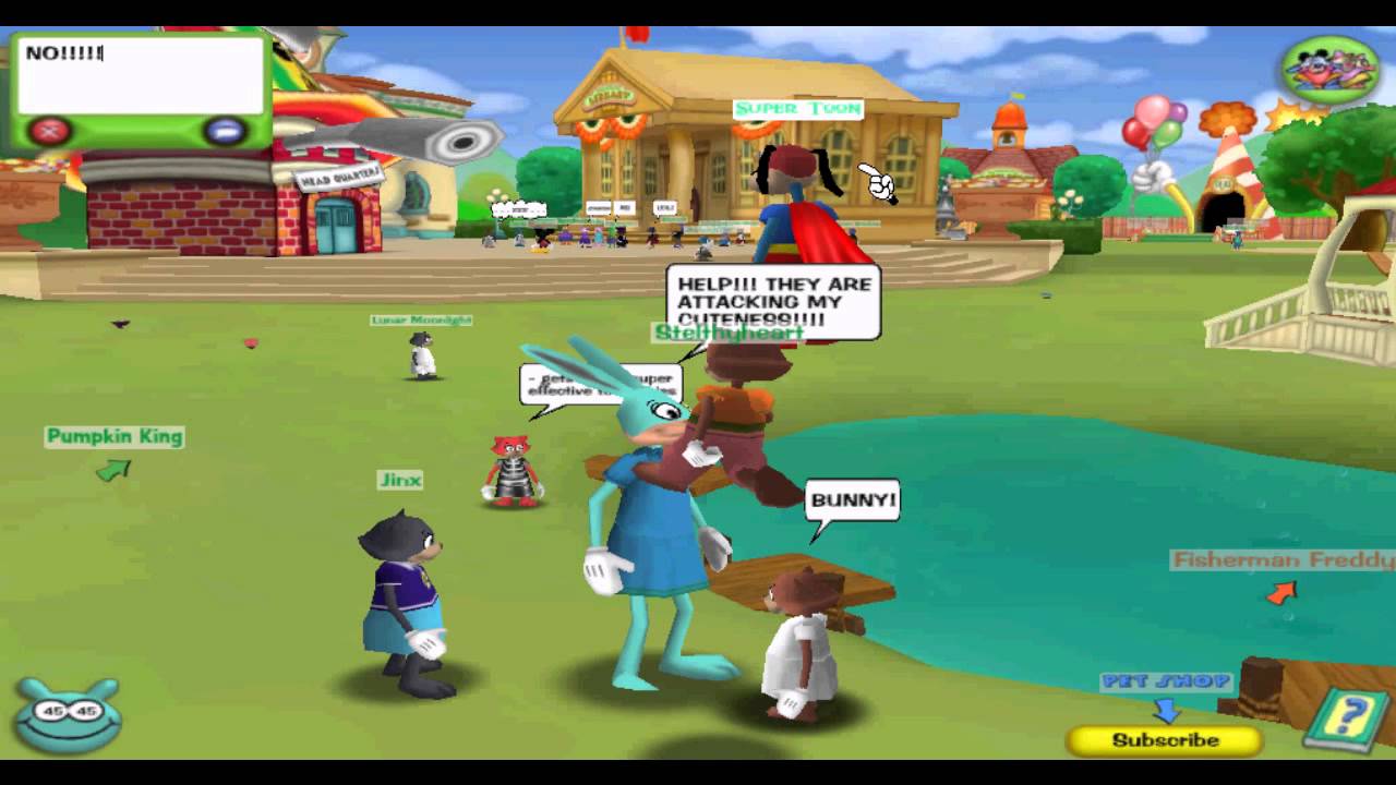 Toontown~Snowflake Gets Attacked!