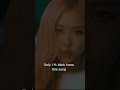 only 1% blink know this song....💗💗💗 #BLACKPINK #ROSE