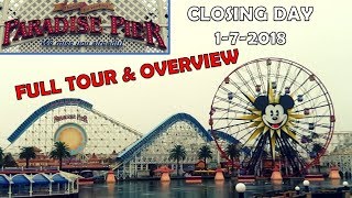 A full walkthrough tour of disney's california adventure's paradise
pier on january 7th, 2018 which means today is the final day that and
a...