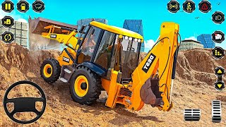 Real City Construction Simulator 3D - JCB Excavator Driving Game - Android Gameplay screenshot 3