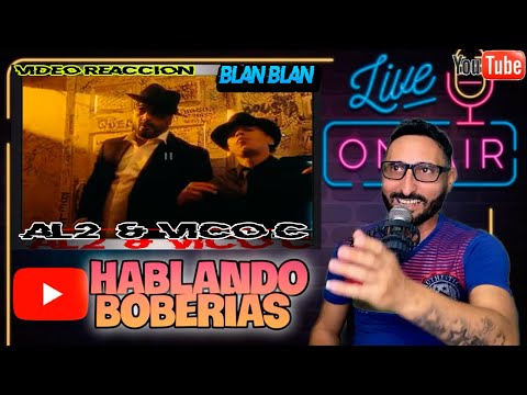 AL2 EL ALDEANO y VICO C feat GILBERTO SANTA ROSA BLAN BLAN [VIDEO REACCION]
