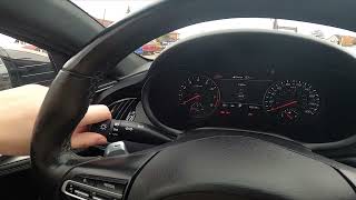 How to Enable or Disable Automatic Lights in Kia Stinger ( 2017 – now ) Use Auto Lights