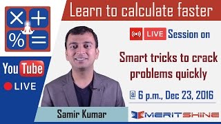 Vedic Math tricks - Application in Bank PO, Clerk, SSC exams