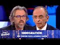 Immigration : le face-à-face tendu entre Eric Zemmour et Aymeric Caron