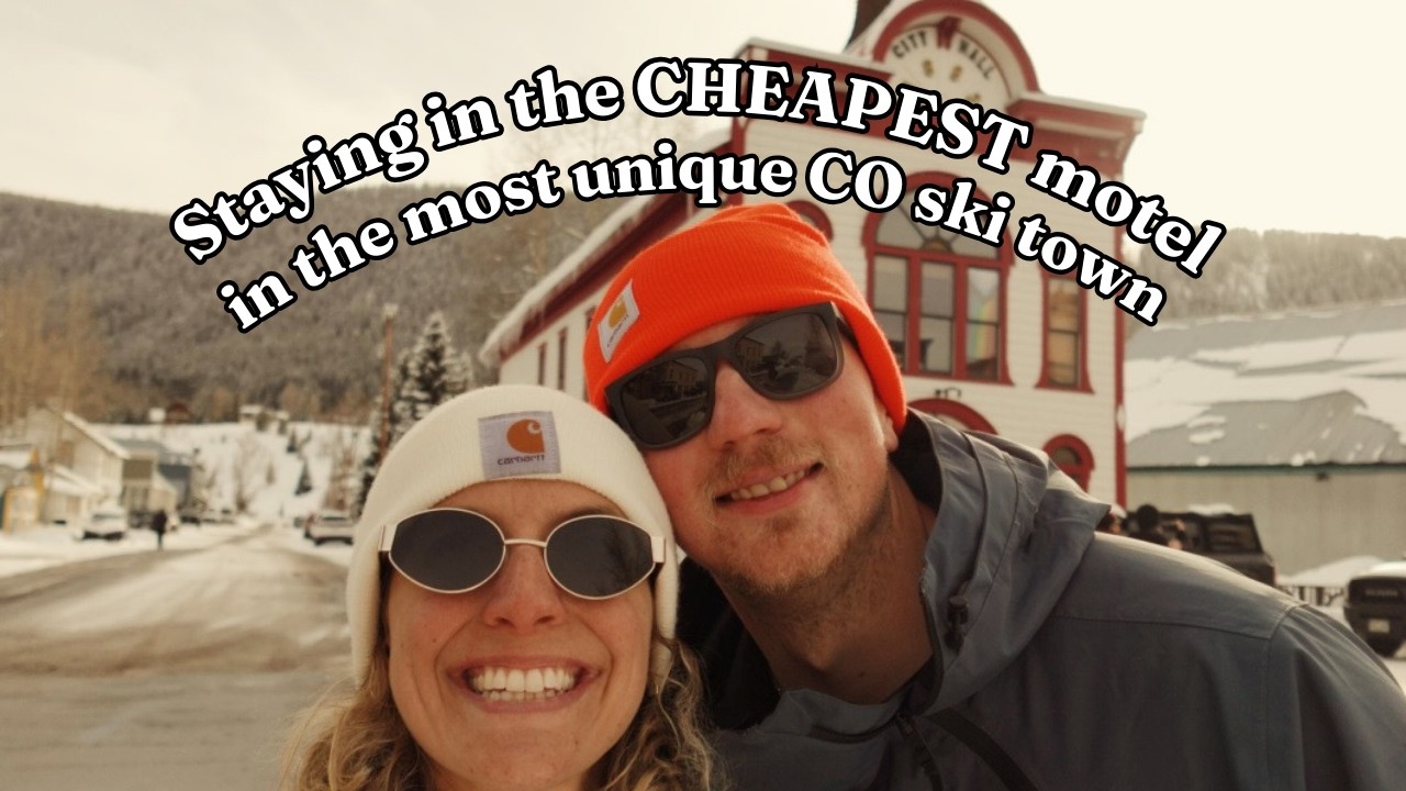 Staying in the CHEAPEST motel in the most unique Colorado ski town