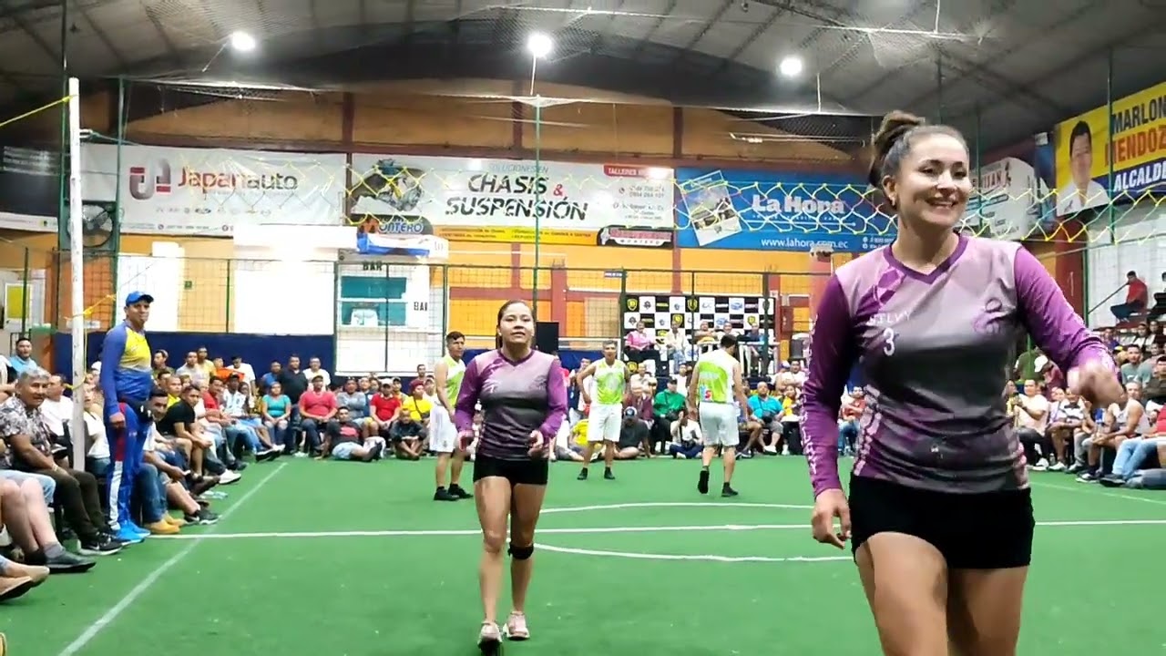 RETARON A LAS MORLARQUITAS Y MIRA LO QUE PASO PARTIDO DE ECUAVOLEY EMOCIONANTE DE PRINCIPIO A FIN