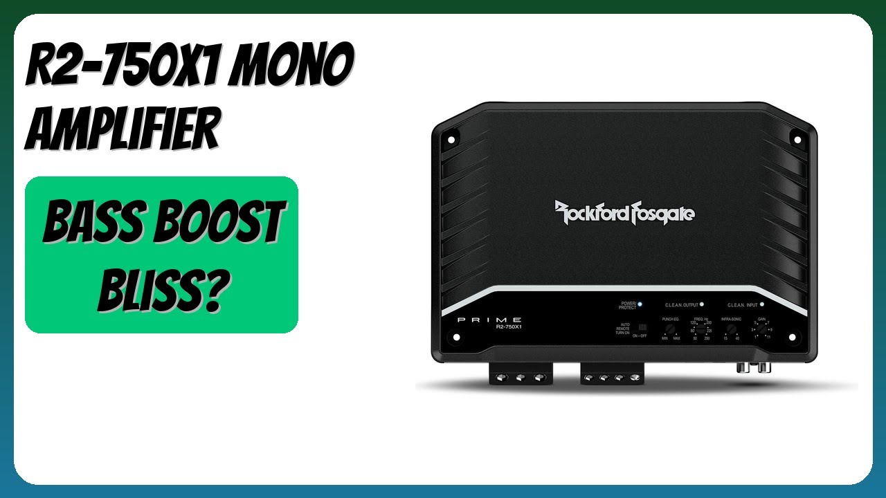 REVIEW 2026 R2 750X1 Mono Amplifier Features YouTube 