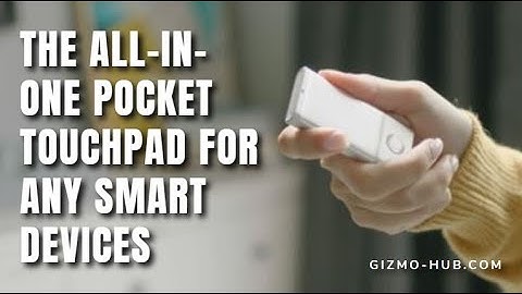 CHEERTOK : THE ALL-IN-ONE POCKET TOUCHPAD FOR ANY SMART DEVICES | Kickstarter | Gizmo-Hub.com