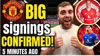 ✅IT’S HAPPENING?! FABRIZIO ROMANO ANNOUNCED TODAY🤩MAJOR UNITED TRANSFER UPDATE JUST DROPPED!🚨#mufc