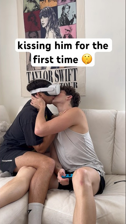 kissing him for the first time 🤫 #shorts | sebb and dion #sebasdion