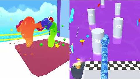 Join Blob Clash 3D VS Snake Run Race - SpeedRun Gameplay Walkthrough (Android,iOS) NEW UPDATE Ep 1