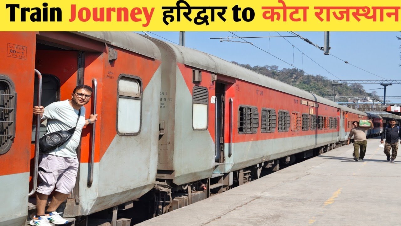Train Journey Haridwar to Kota Rajasthan !!Train Journey हरिद्वार to कोटा राजस्थान ❤️