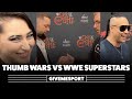 THUMB WAR VS THE JUDGEMENT DAY | Thumb Wars vs WWE&#39;s Rhea Ripley, Finn Balor &amp; Damian Priest