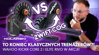 To KONIEC klasycznych trenażerów? Wahoo KICKR Core 2 i Elite Rivo w akcji! Porównanie, który lepszy?