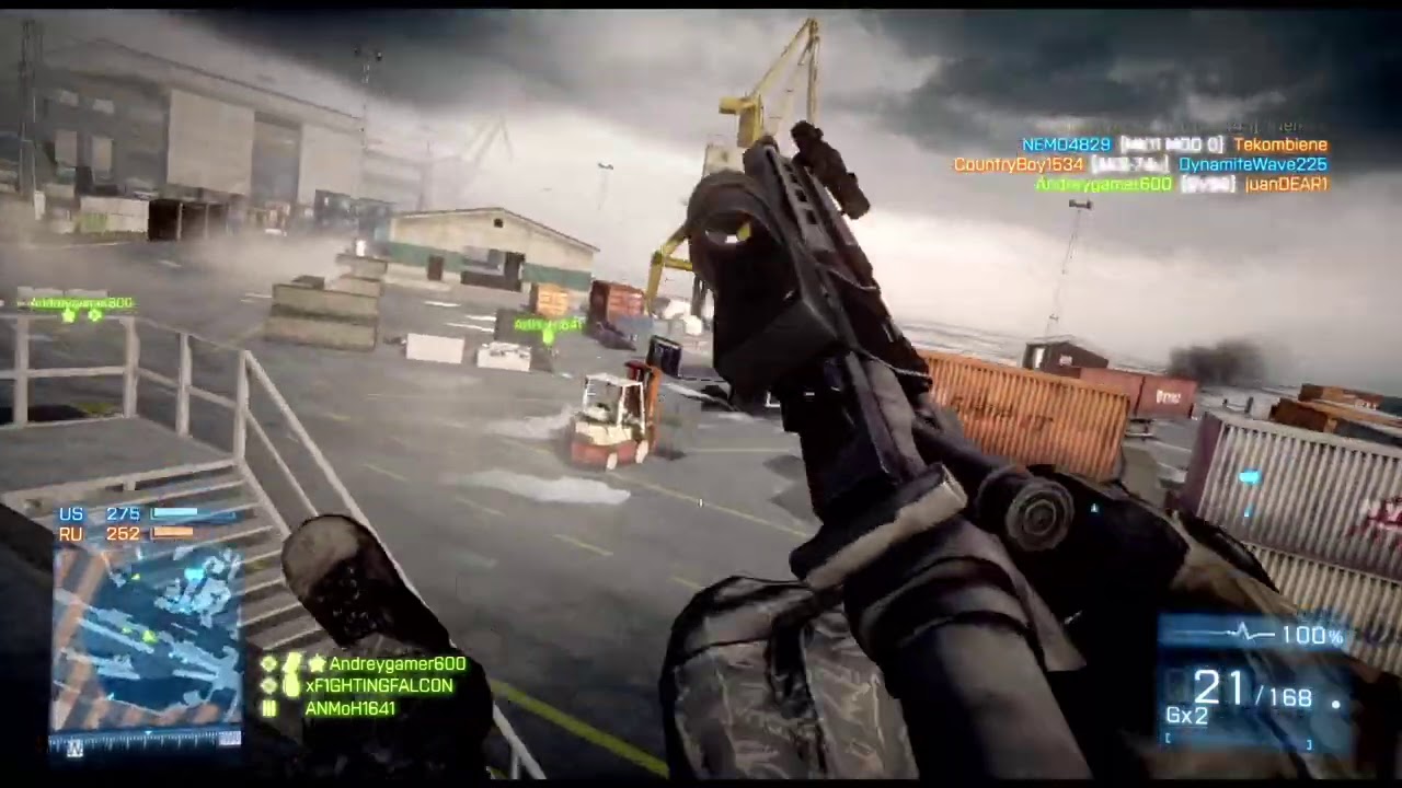 Battlefield 3 チームデスマッチ M417 Noshahr Canals Xbox 360 - YouTube